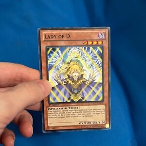 Yugioh Card Lady Of D Dark Type Monster 1st Edition 1996 NWOTS